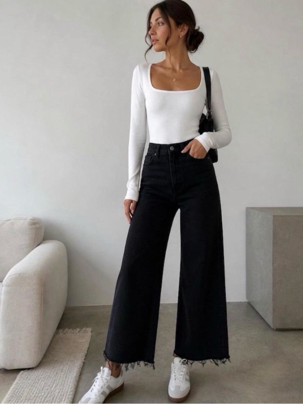Zara marine jeans